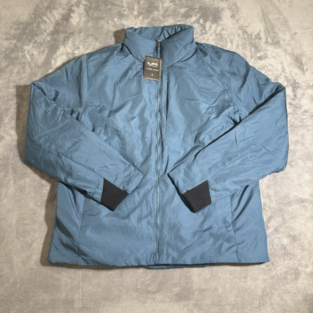 Mack Russo Men's Teal Hybrid Jacket - Size Large - New With Tags! Style IT2302